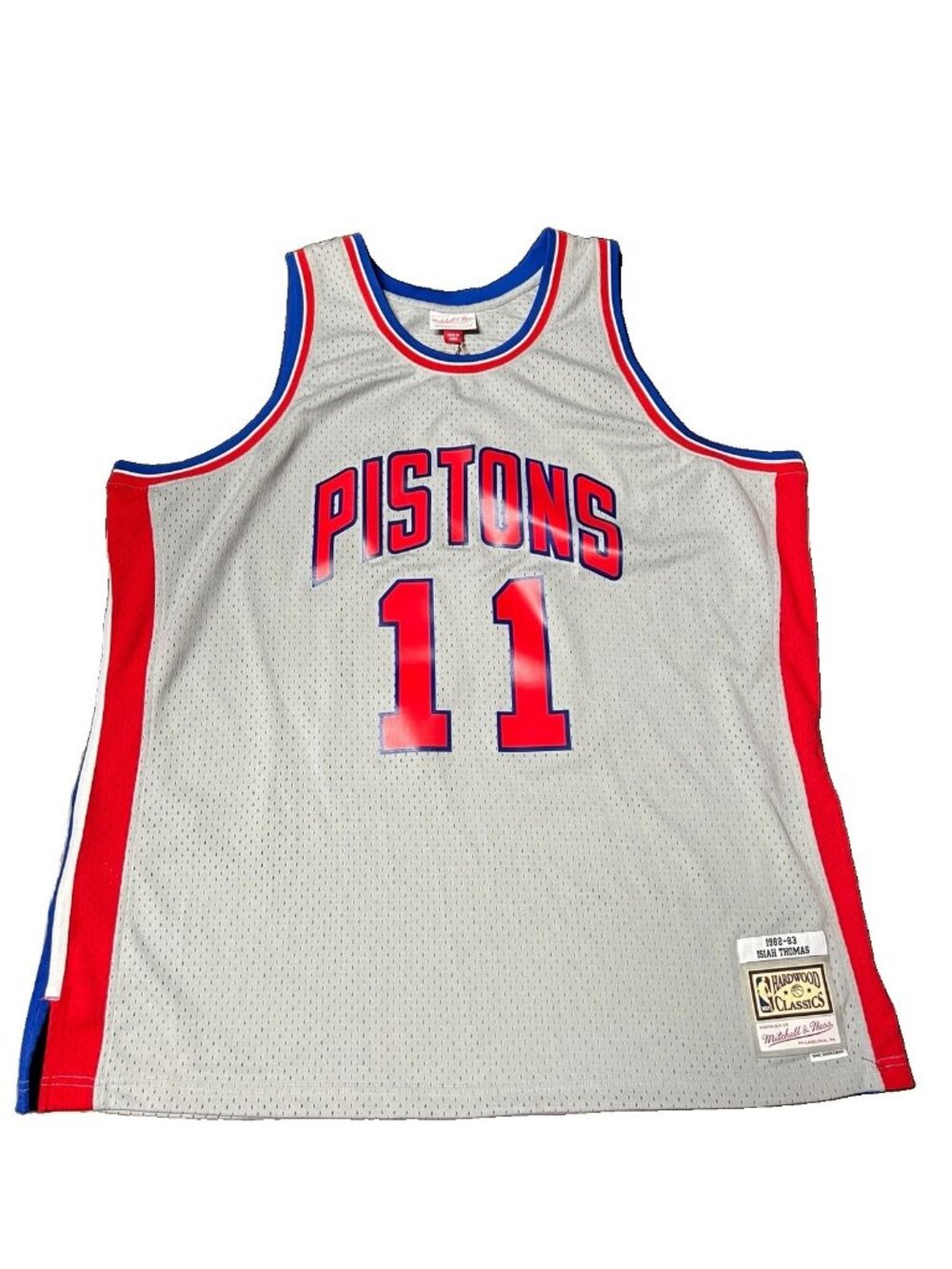 100% Authentic Mitchell & Ness 88-89 Isiah Thomas Detroit Pistons Jersey Sz 3XL